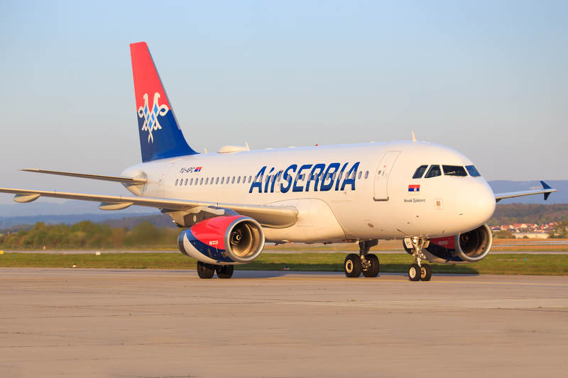 Belgrade Airport is a hub for Air Serbia, Aviolet and Wizz Air.